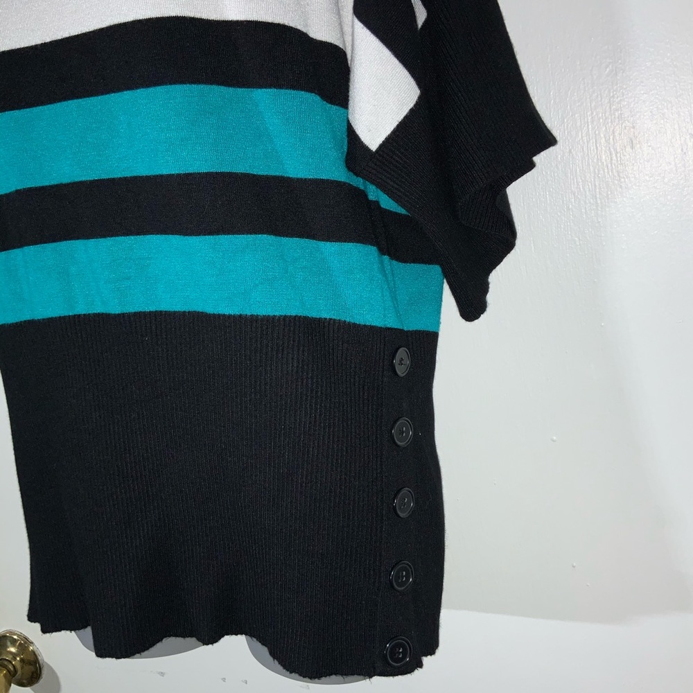SPENSE STRIPED DOLMAN STYLE SWEATER SZ L - Picture 3 of 8